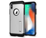 Etui Slim Armor do iPhone X srebrne - 1382014 - zdjęcie 1